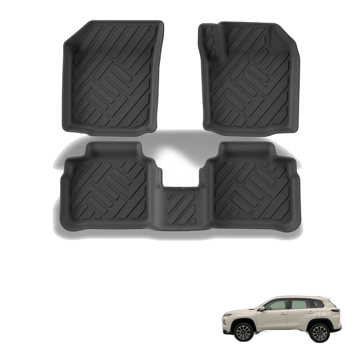 Suzuki Grand Vitara 2025+ All-Weather Floor Mats & Boot Liner