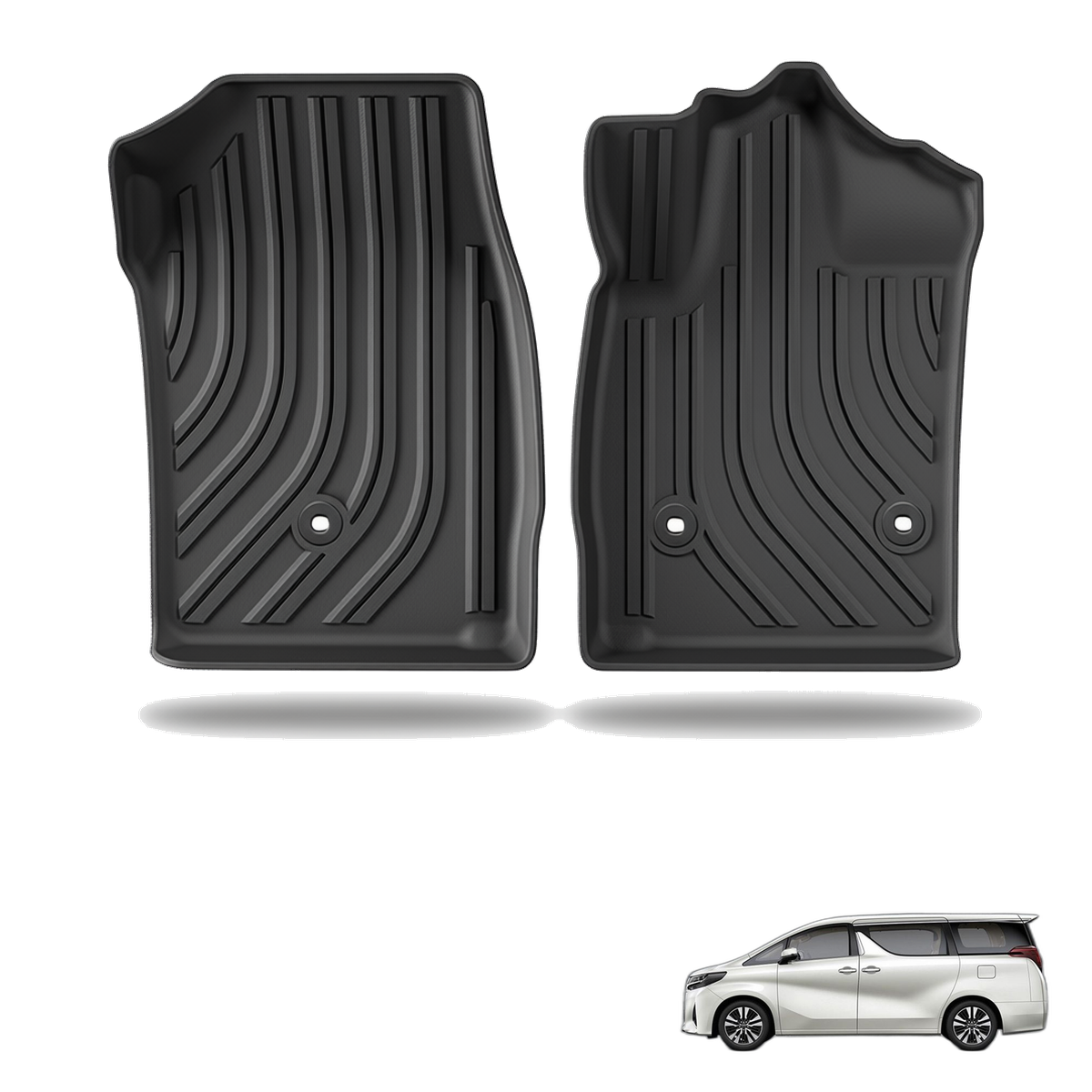 Toyota Alphard / Vellfire 2019-2023 All-Weather Floor Mats