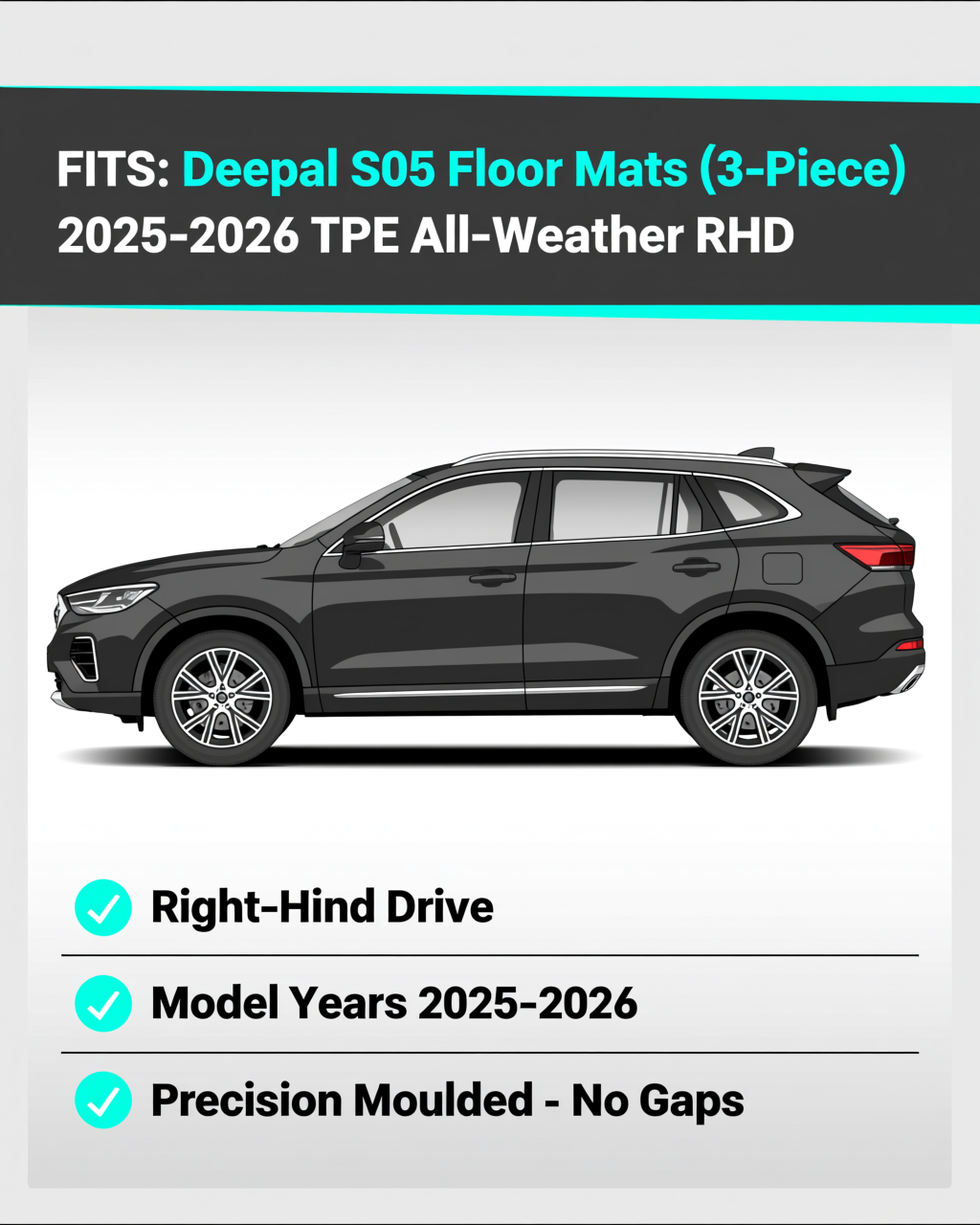 Deepal S05 2025+ All-Weather Floor Mats vehicle fitment