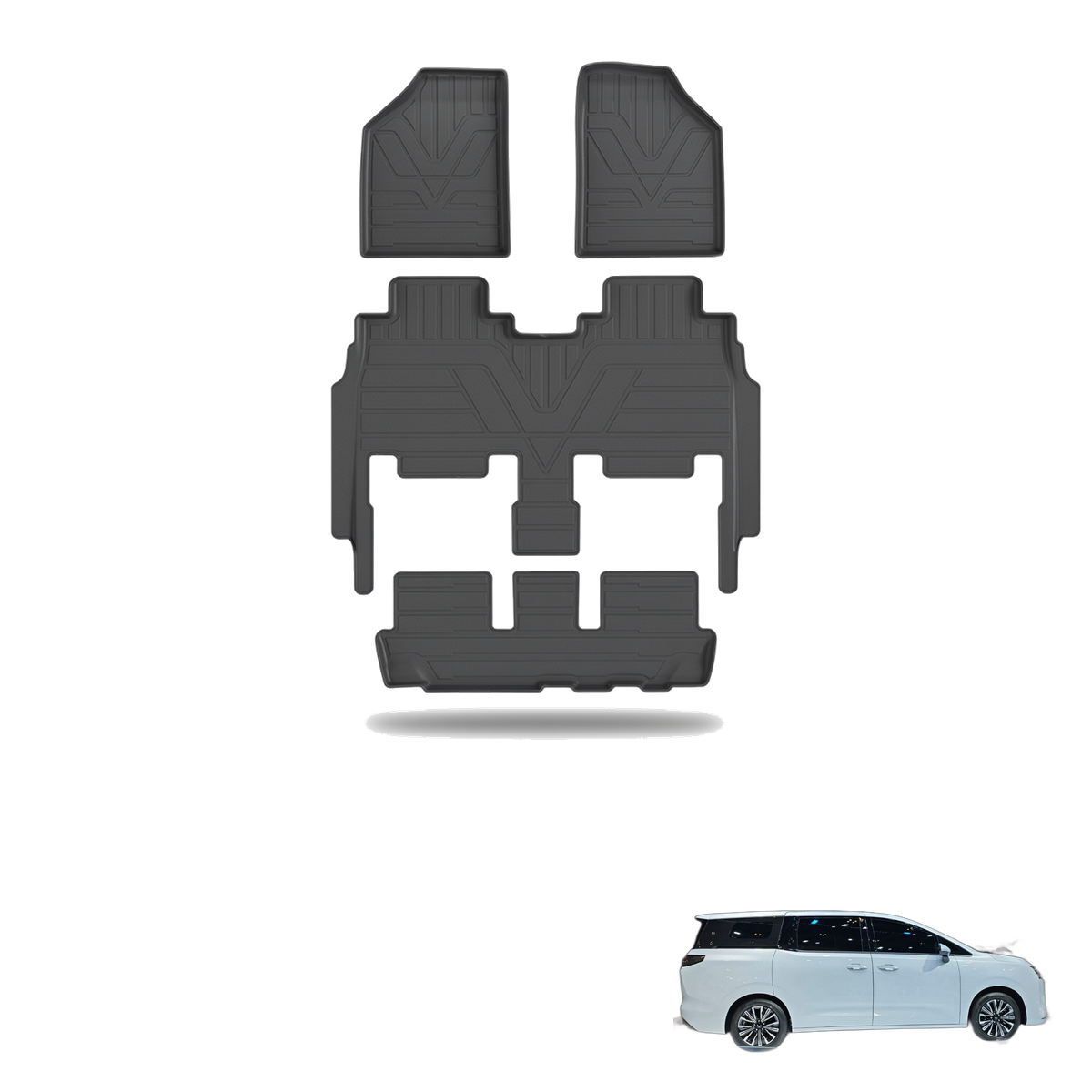 Wuling Darion EV 2025+ All-Weather Floor Mats & Boot Liner