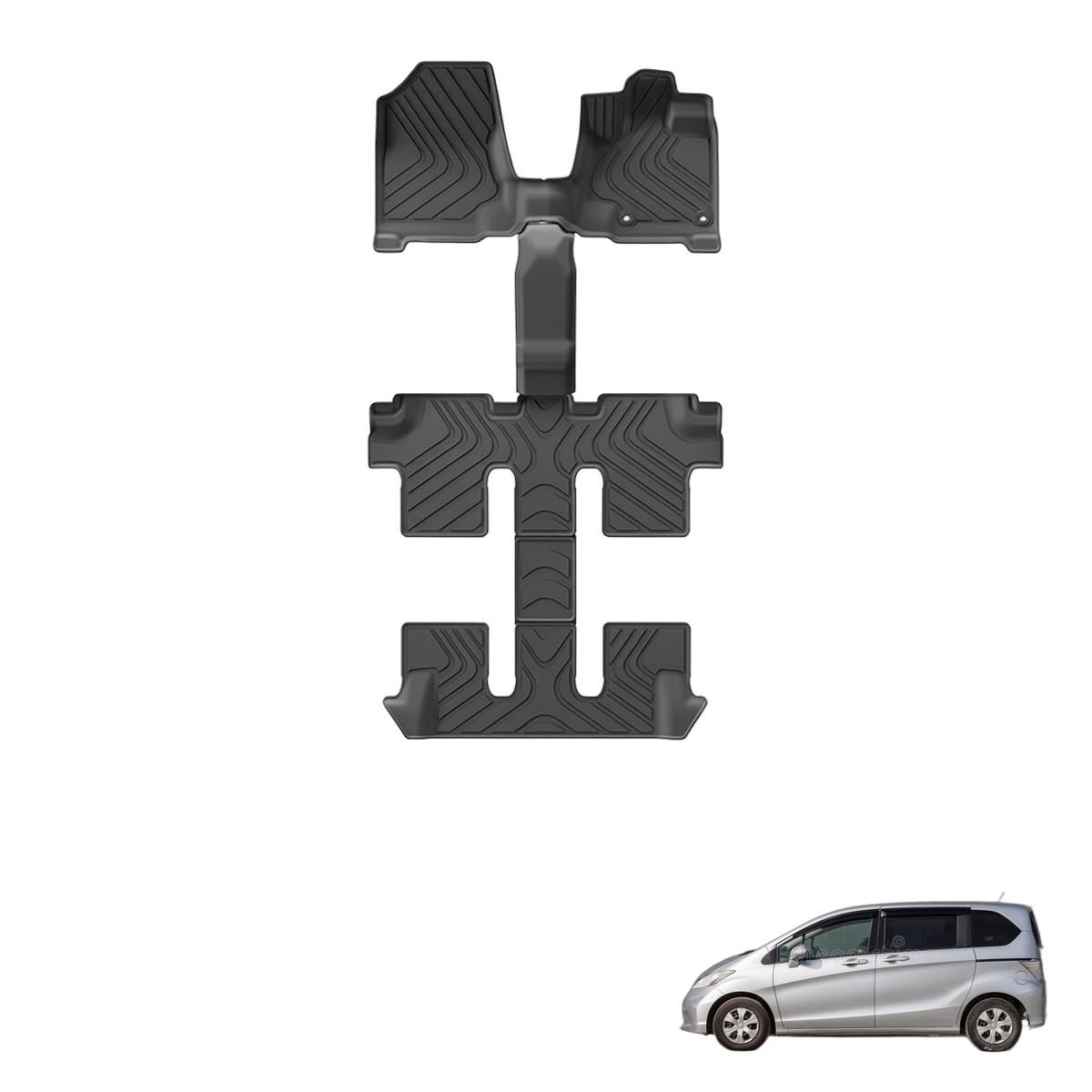 Honda Freed 2024+ All-Weather Floor Mats
