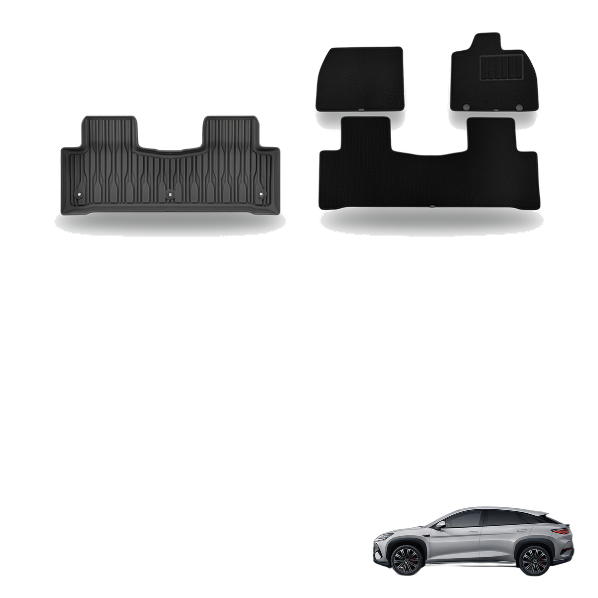 BYD Sealion Family 2024+ All-Weather Floor Mats & Boot Liner & Seat Back Protectors