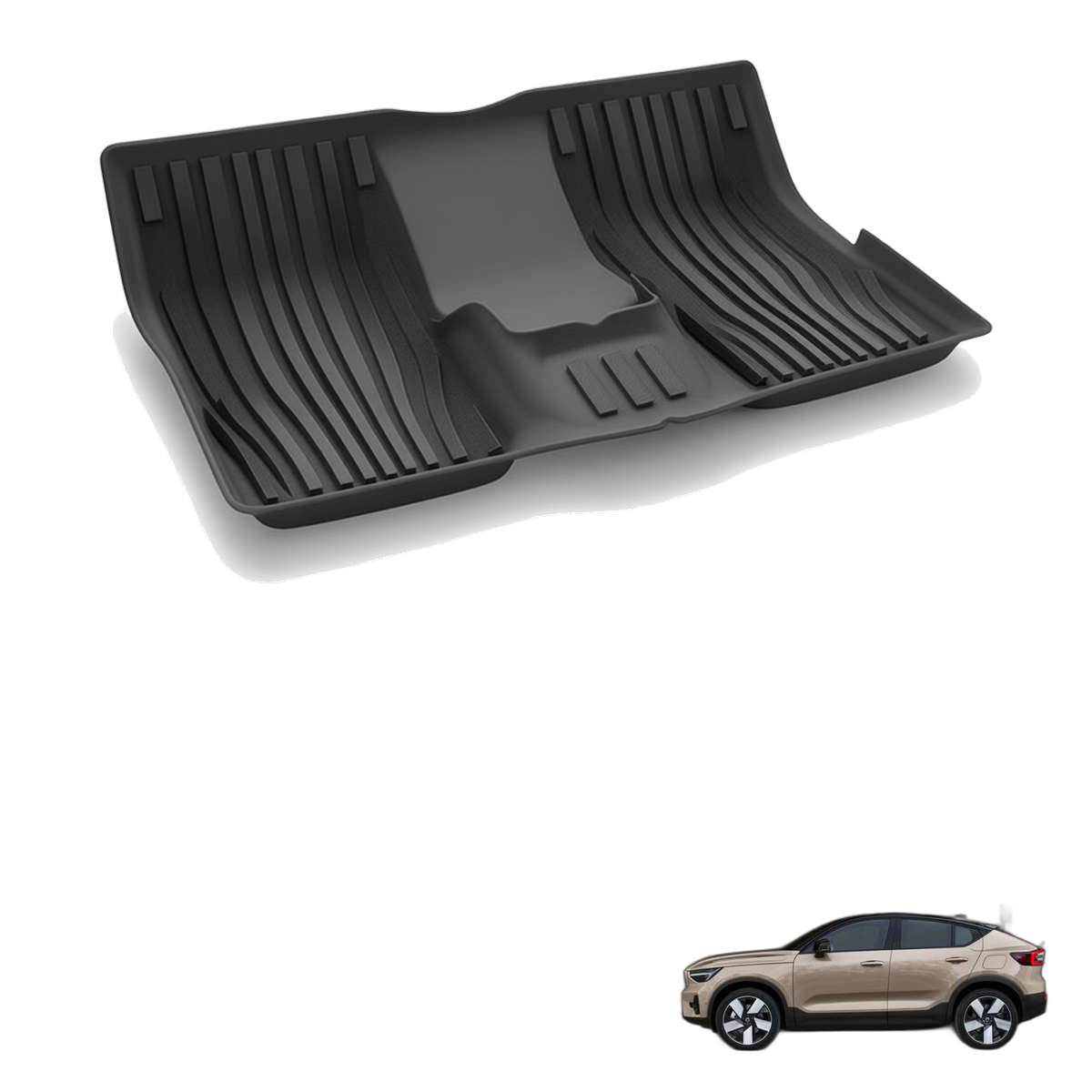 Volvo EC40 2024-2025 All-Weather Floor Mats