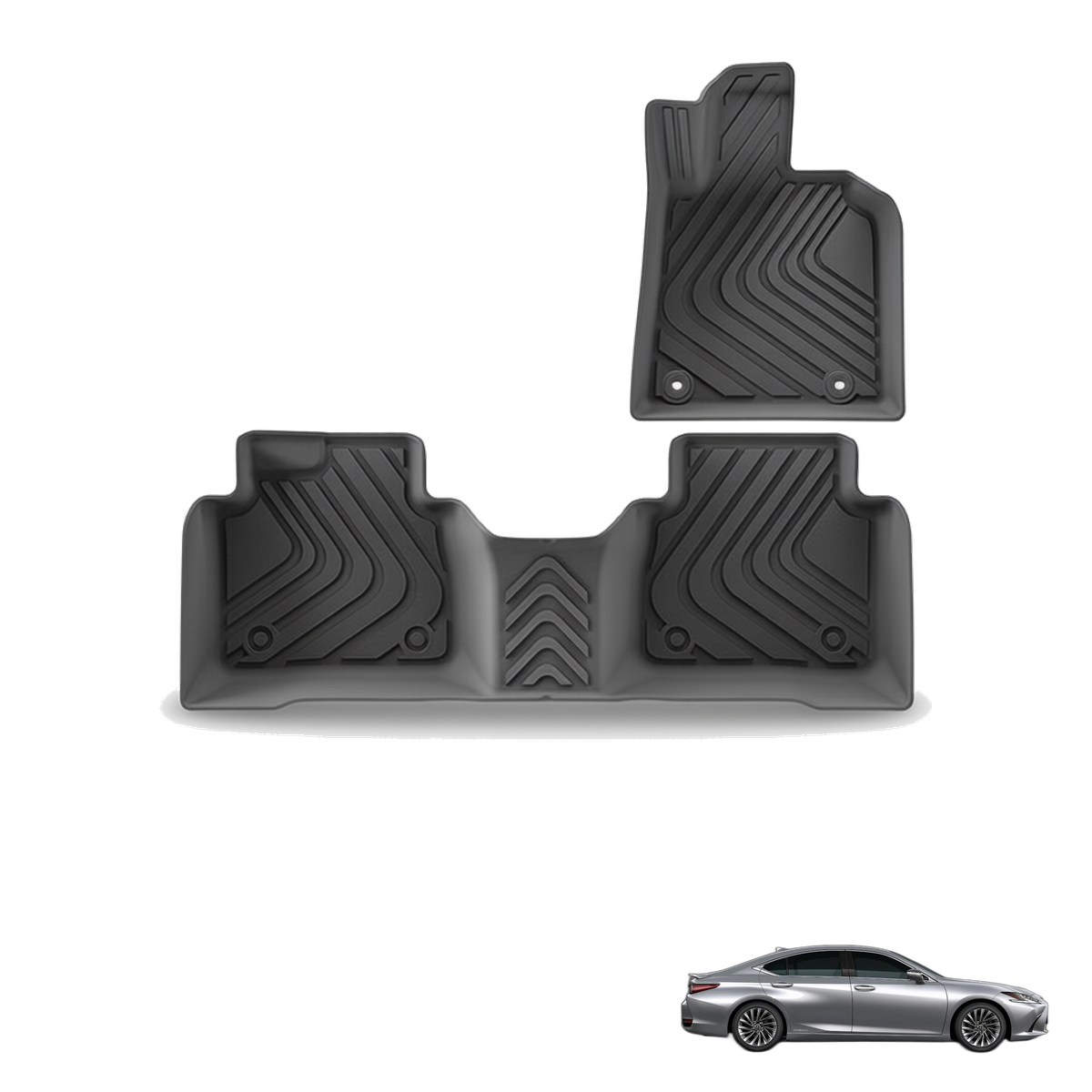 Lexus ES 300h 2018-2025 All-Weather Floor Mats