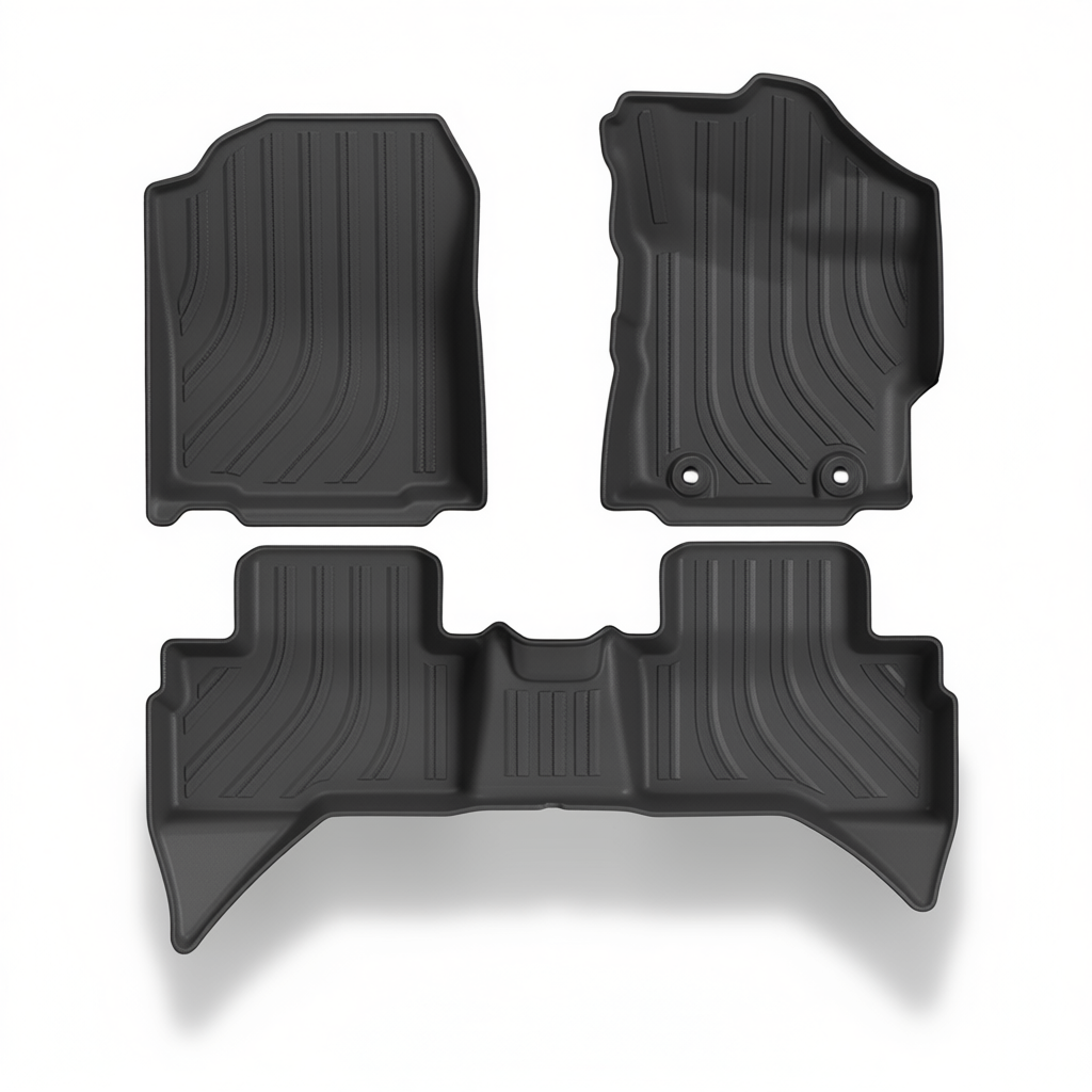 Toyota Yaris Cross 2025+ All-Weather Floor Mats & Boot Liner – Floor Mats (3pcs)