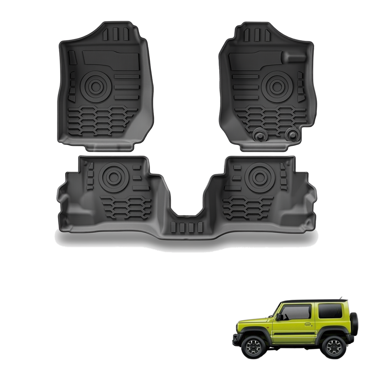 Suzuki Jimny 2019-2023 All-Weather Floor Mats