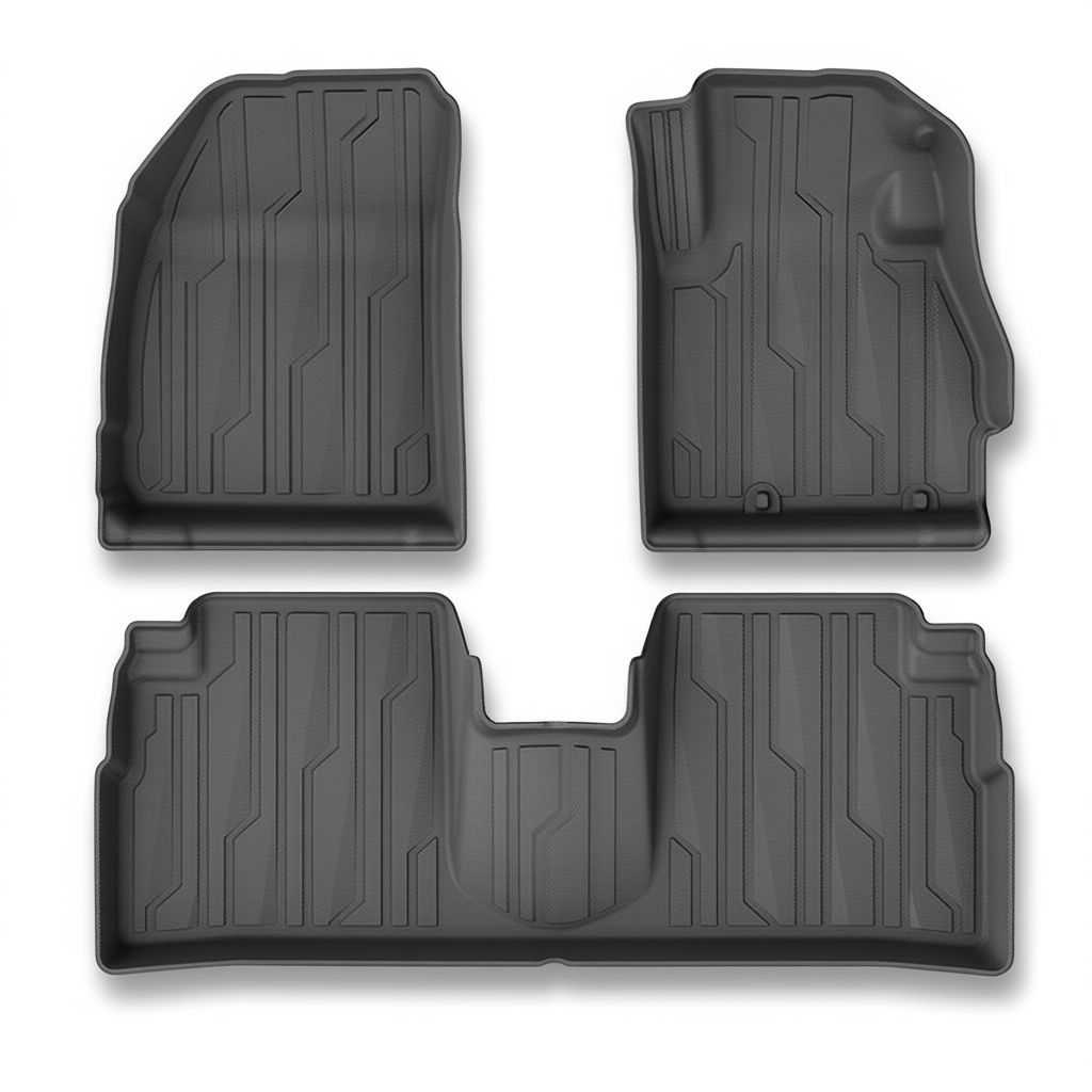 Mitsubishi X-Force 2026+ All-Weather Floor Mats & Boot Liner – Floor Mats (3pcs)