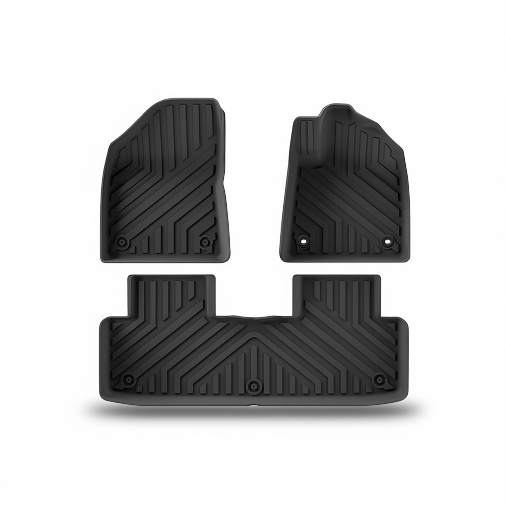MG ES5 / S5 EV 2025+ All-Weather Floor Mats & Boot Liner – Floor Mats (3pcs)