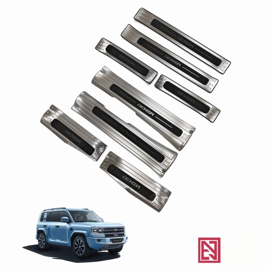 premium Denza B5 2026+ battitacco Scuff acciaio inox piastre 8PC