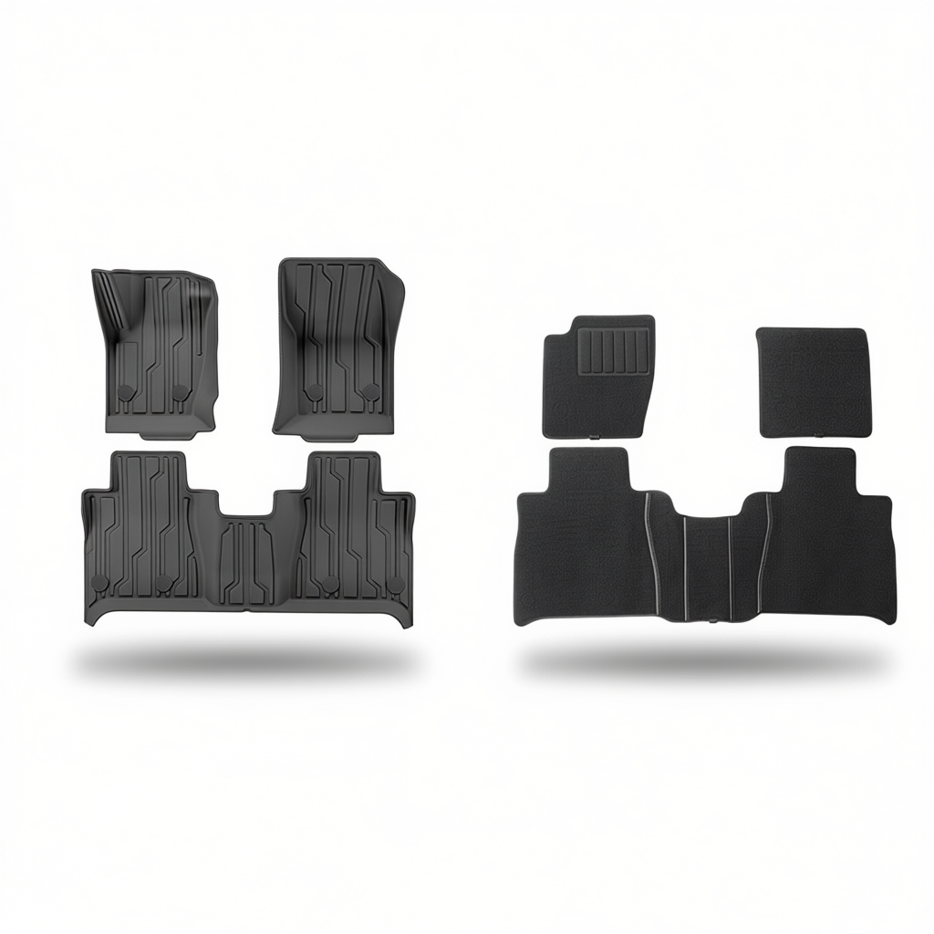Haval H5 2023+ All-Weather Floor Mats – Floor Mats (3pcs) + Carpet Overlay