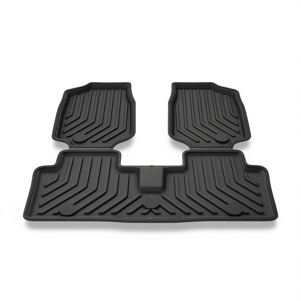 Suzuki Spacia 2022+ All-Weather Floor Mats – Floor Mats (6pcs) + Carpet Overlay