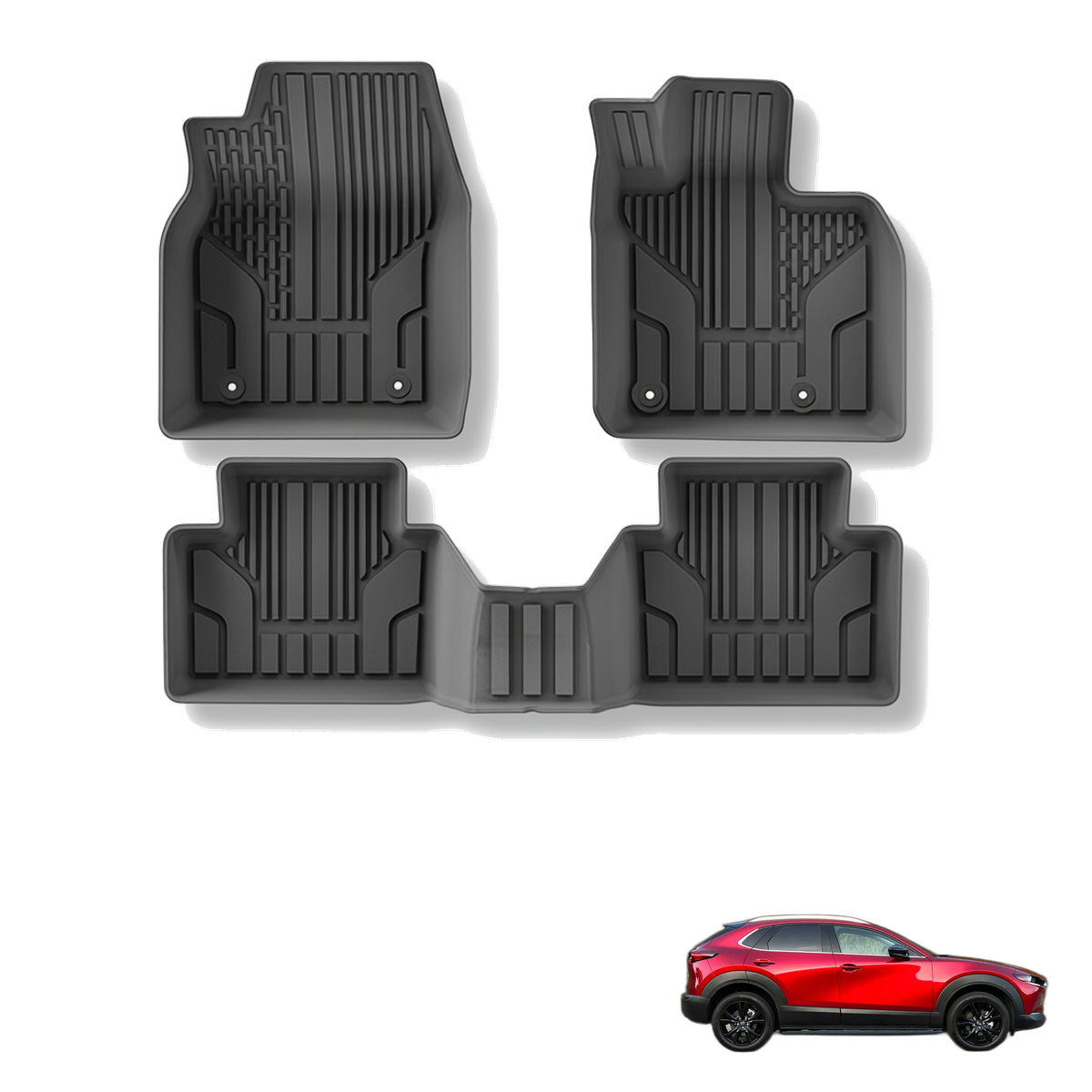 Mazda CX-30 2019-2024 All-Weather Floor Mats