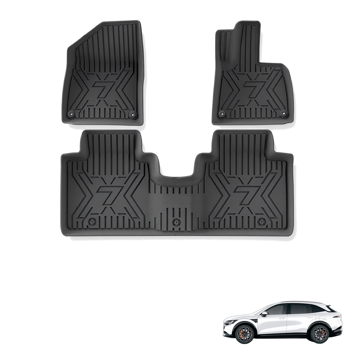 Zeekr 7X 2025+ All-Weather Floor Mats