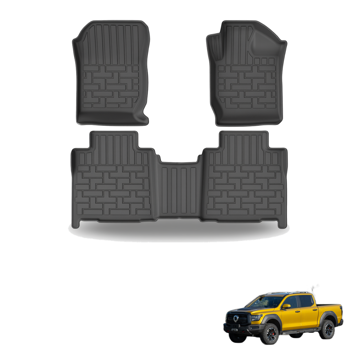 GWM Cannon (Poer) 2025-2026 All-Weather Floor Mats