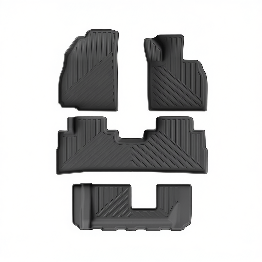 Jaecoo J8 2025+ All-Weather Floor Mats & Boot Liner – Floor Mats (4pcs)