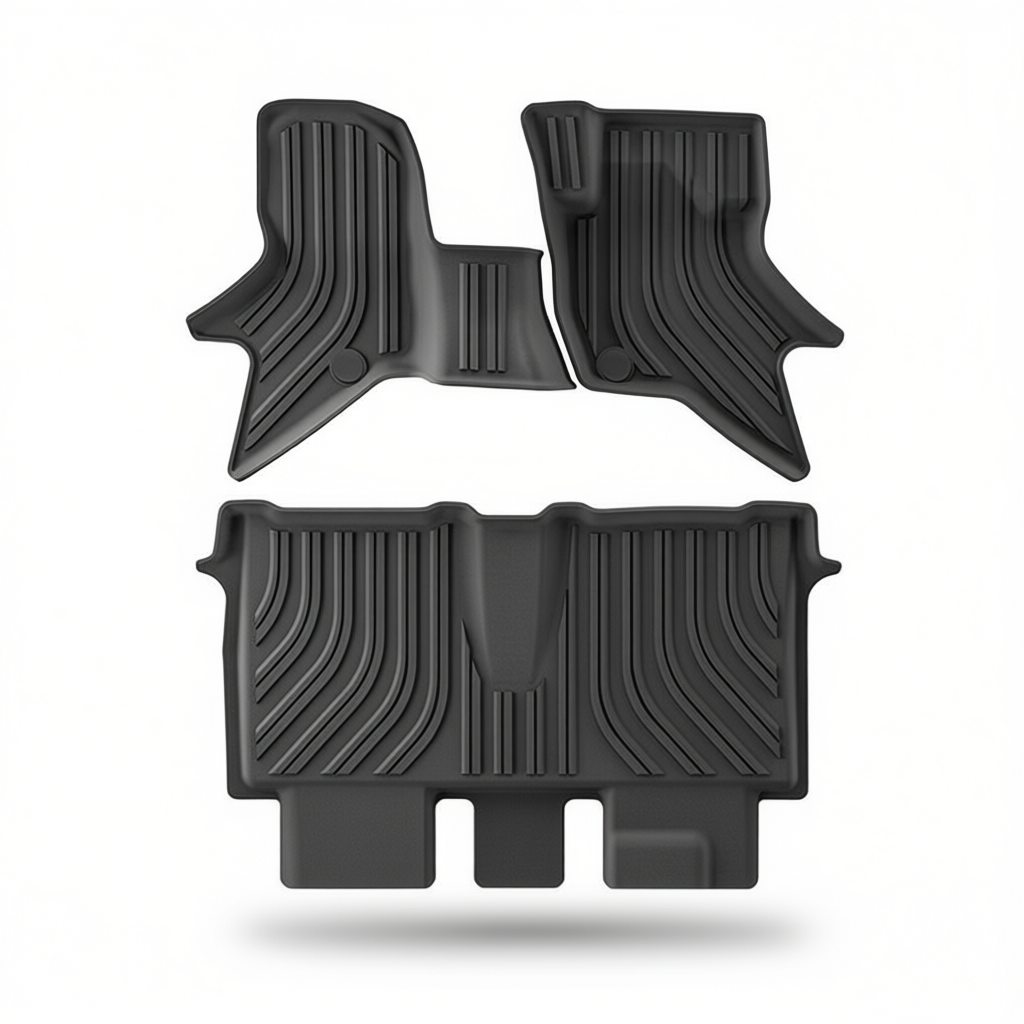 Suzuki Every Wagon 2015-2024 All-Weather Floor Mats & Boot Liner – Floor Mats (3pcs)