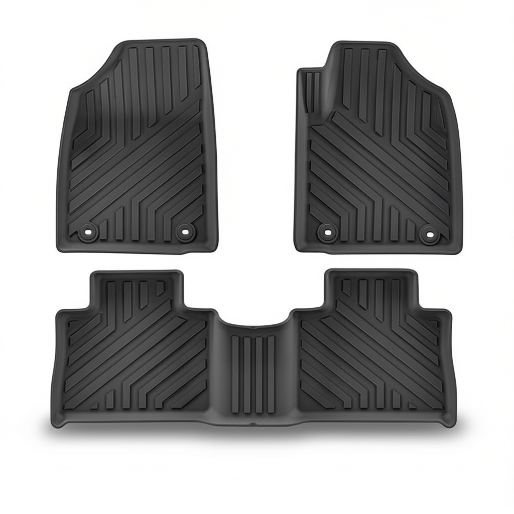 MG HS PHEV 2023-2025 All-Weather Floor Mats & Boot Liner – Floor Mats (3pcs)