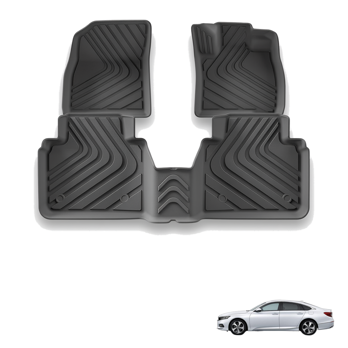 Honda Accord 2023-2024 All-Weather Floor Mats