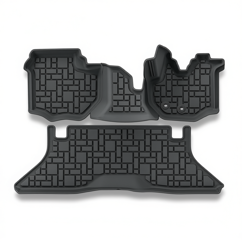 Toyota HiAce (200 Series) 2004-2024 All-Weather Floor Mats – Floor Mats (4pcs)