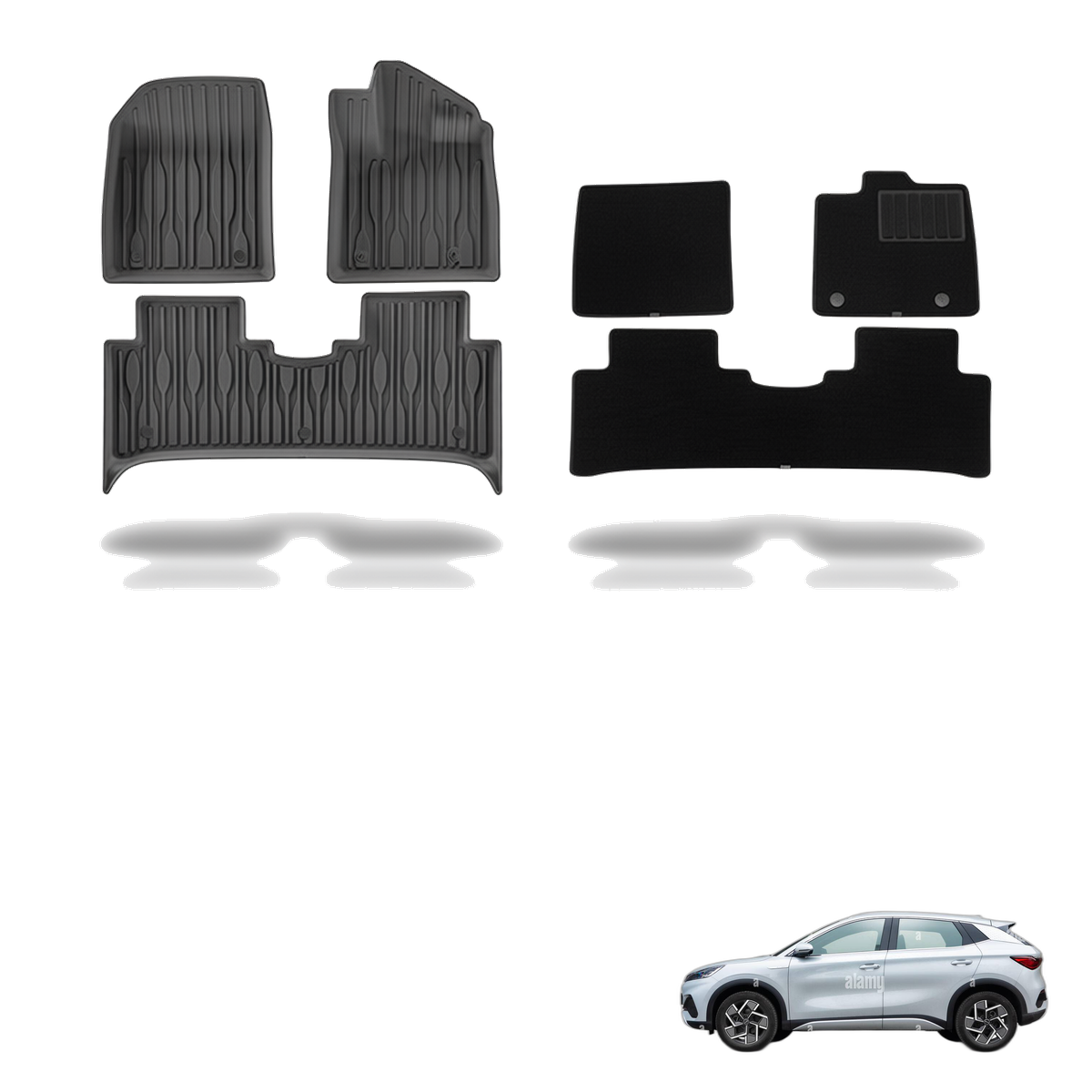 BYD Atto Family 2023-2024 All-Weather Floor Mats