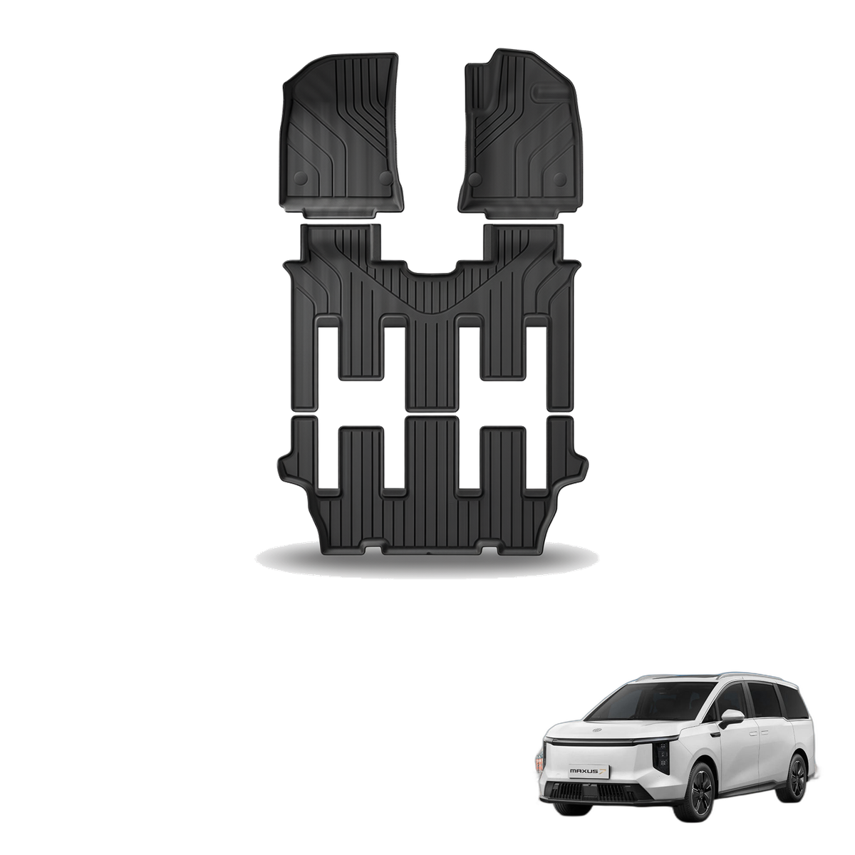 Maxus 7 2024+ All-Weather Floor Mats & Boot Liner