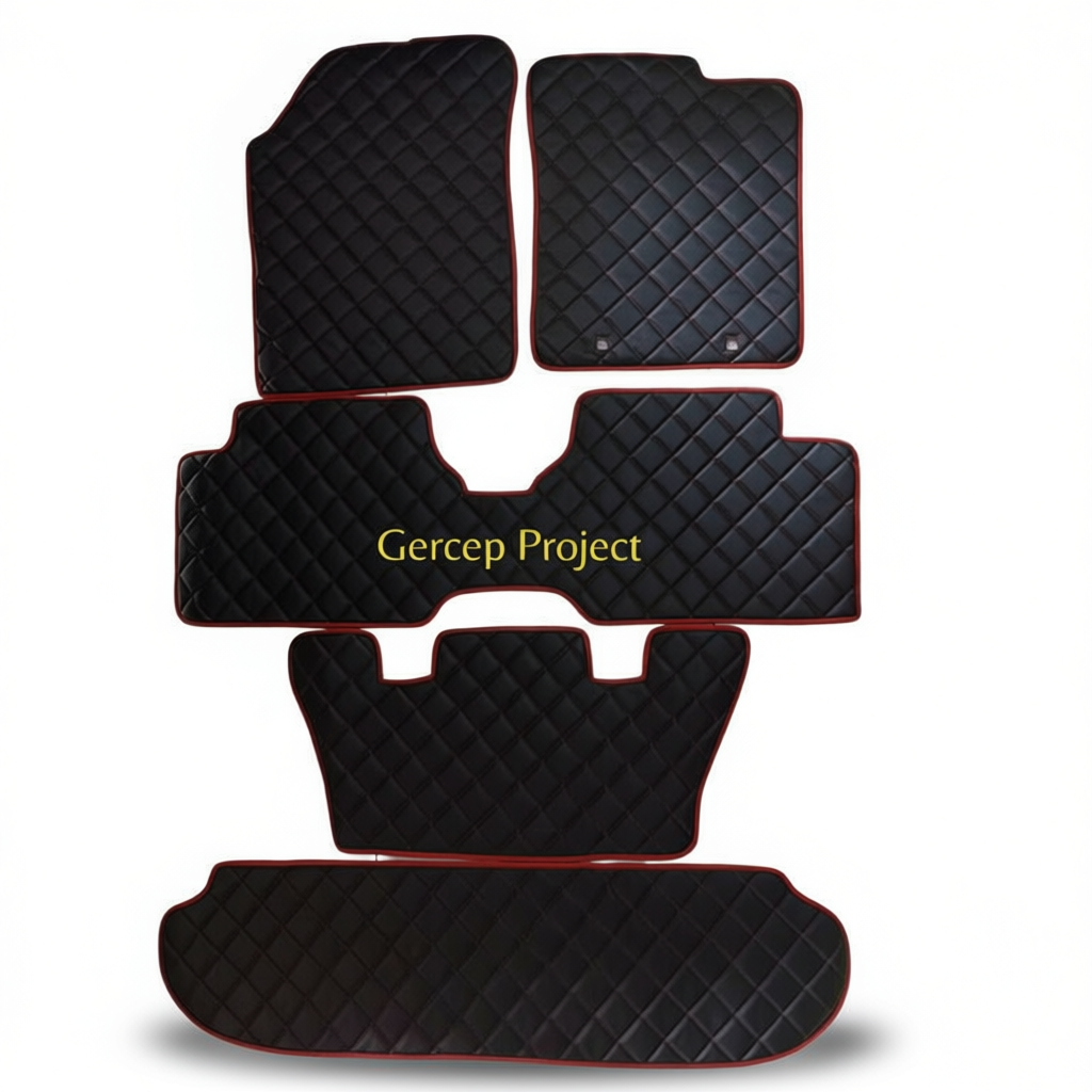 Daihatsu Sigra All-Weather Floor Mats & Boot Liner & Seat Back Protectors – Floor Mats (4pcs)