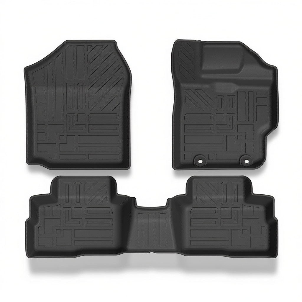 Toyota Yaris Ativ / Vios 2025+ All-Weather Floor Mats & Boot Liner – Floor Mats (3pcs) RHD Hybrid