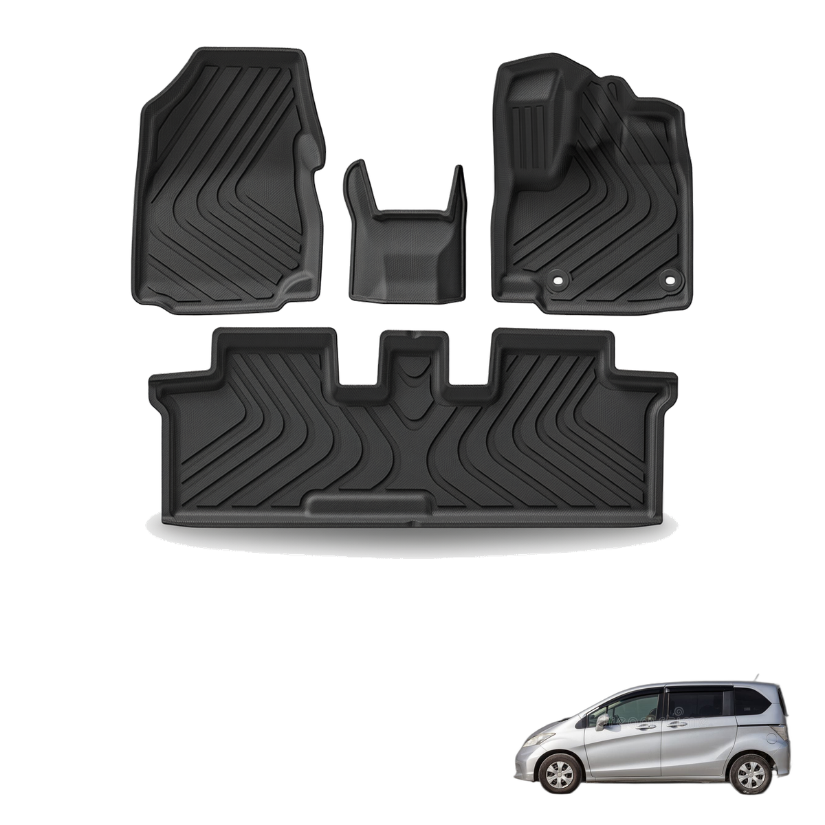 Honda Freed 2016-2023 All-Weather Floor Mats