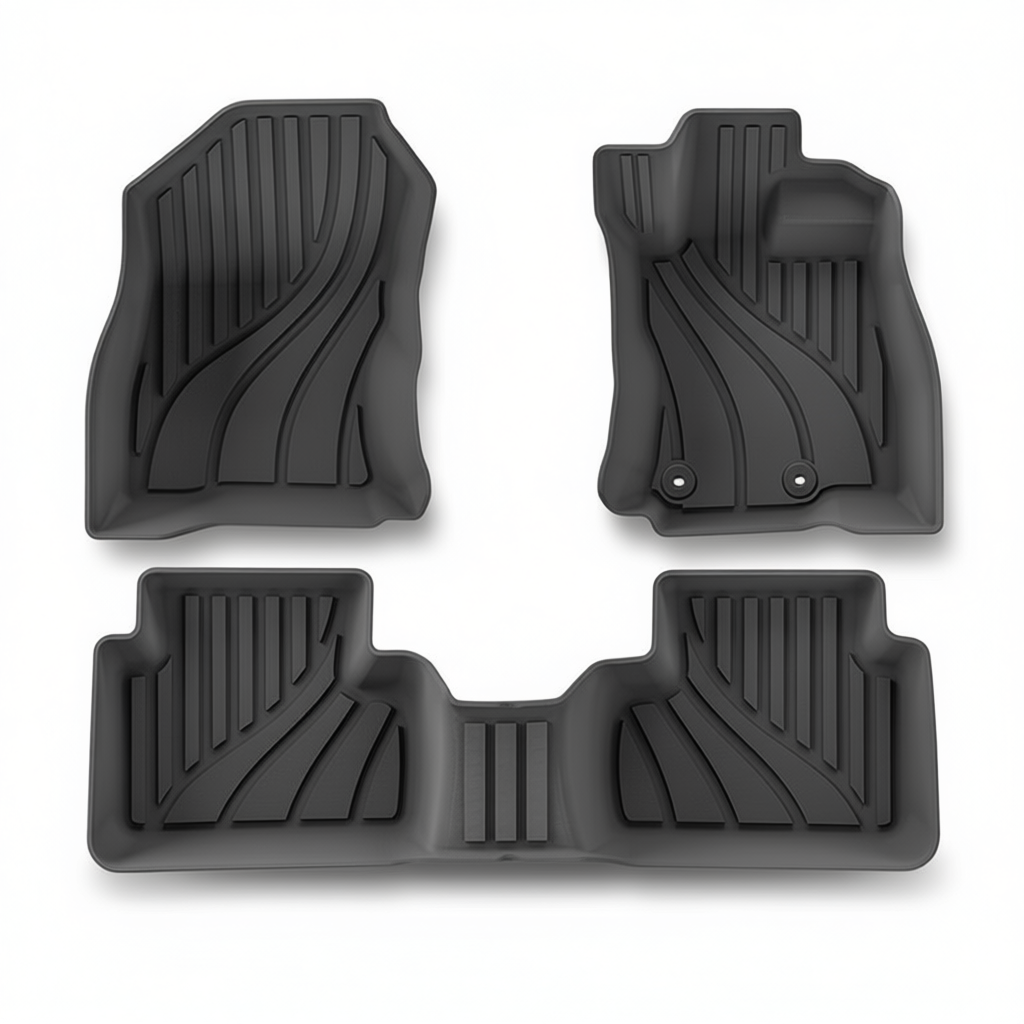 Subaru Forester 2025+ All-Weather Floor Mats & Boot Liner – Floor Mats (3pcs)