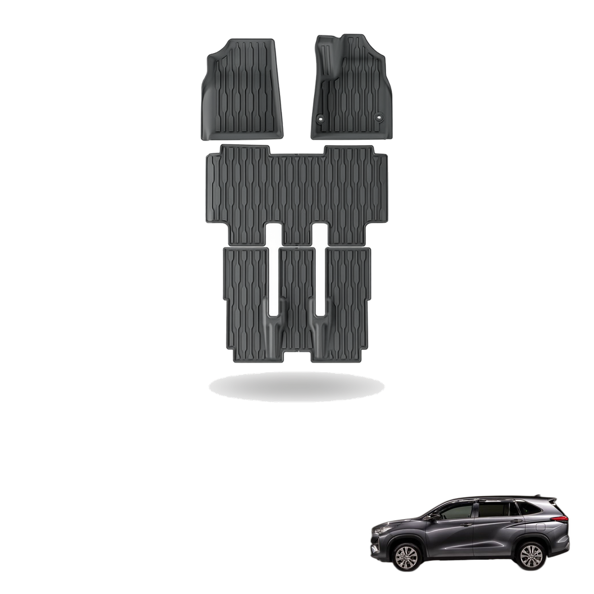 Toyota Innova Zenix 2023+ All-Weather Floor Mats