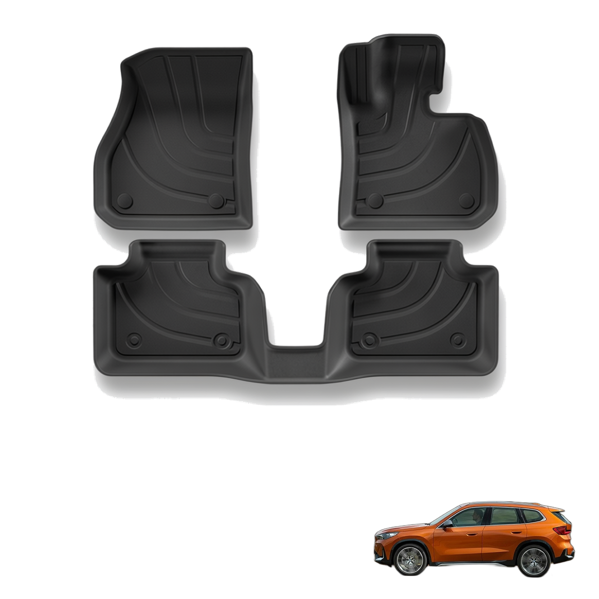 BMW X1 2023-2025 All-Weather Floor Mats