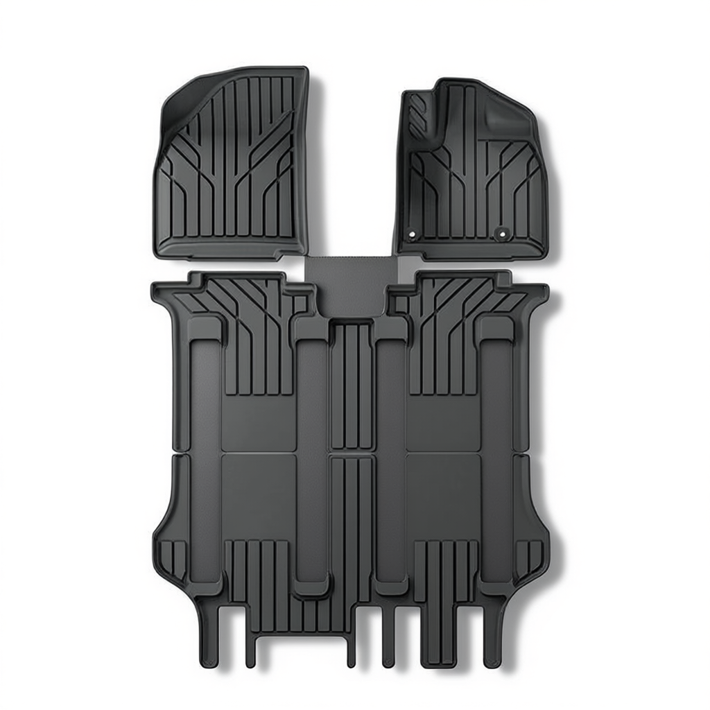 GAC Trumpchi E9 2024+ All-Weather Floor Mats & Boot Liner & Seat Back Protectors – Floor Mats (4pcs)