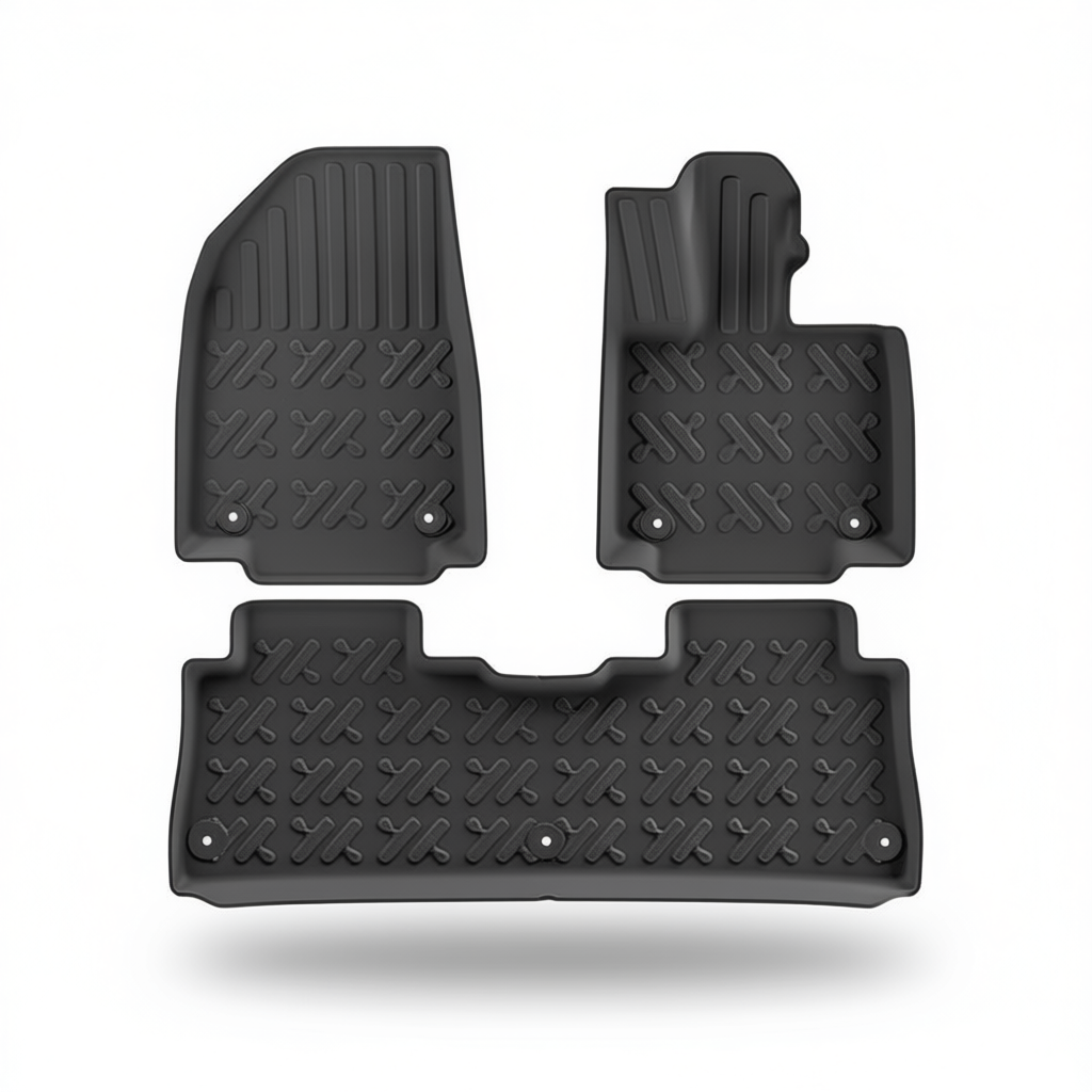 IM Motors LS6 / IM6 2025+ All-Weather Floor Mats – Floor Mats (3pcs) + Carpet Overlay