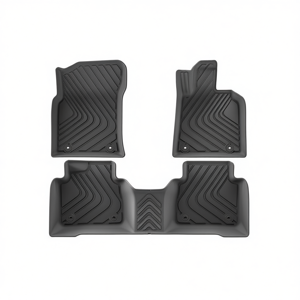 Lexus ES 300h 2018-2025 All-Weather Floor Mats – Floor Mats (3pcs) + Carpet Overlay