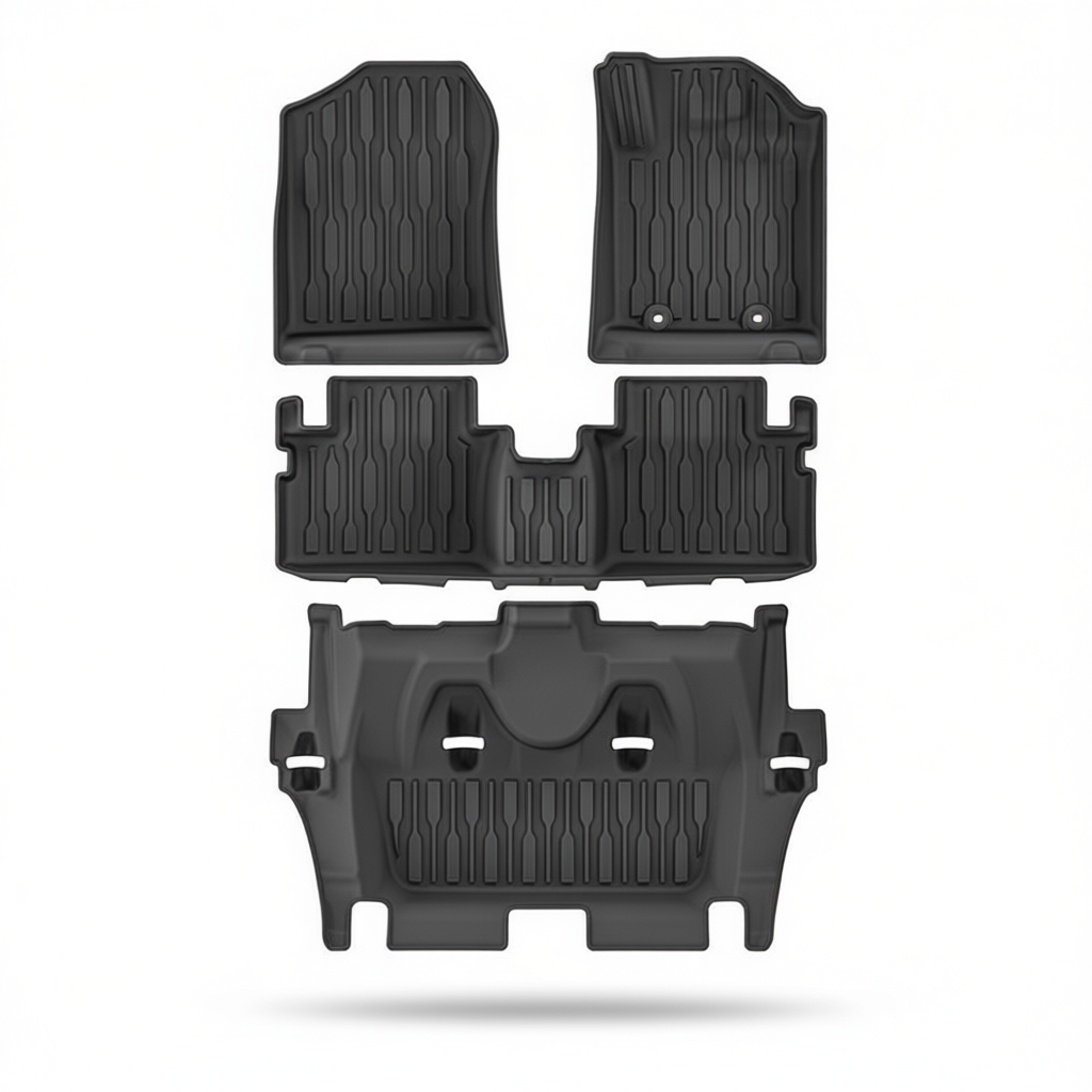 Toyota Avanza / Veloz / Xenia 2023+ All-Weather Floor Mats & Boot Liner – Floor Mats (4pcs)