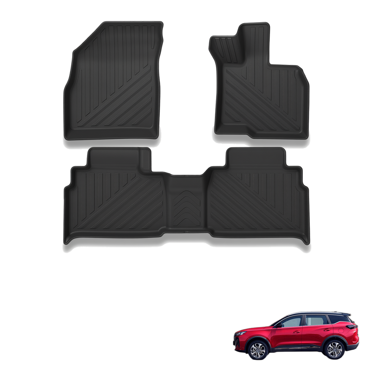 Chery Tiggo 7 Pro Max 2025+ All-Weather Floor Mats