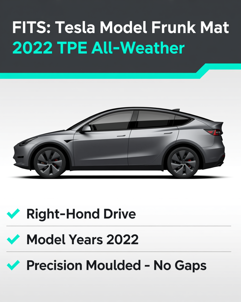 Tesla Model S 2022+ Interior Protection Accessory vehicle fitment