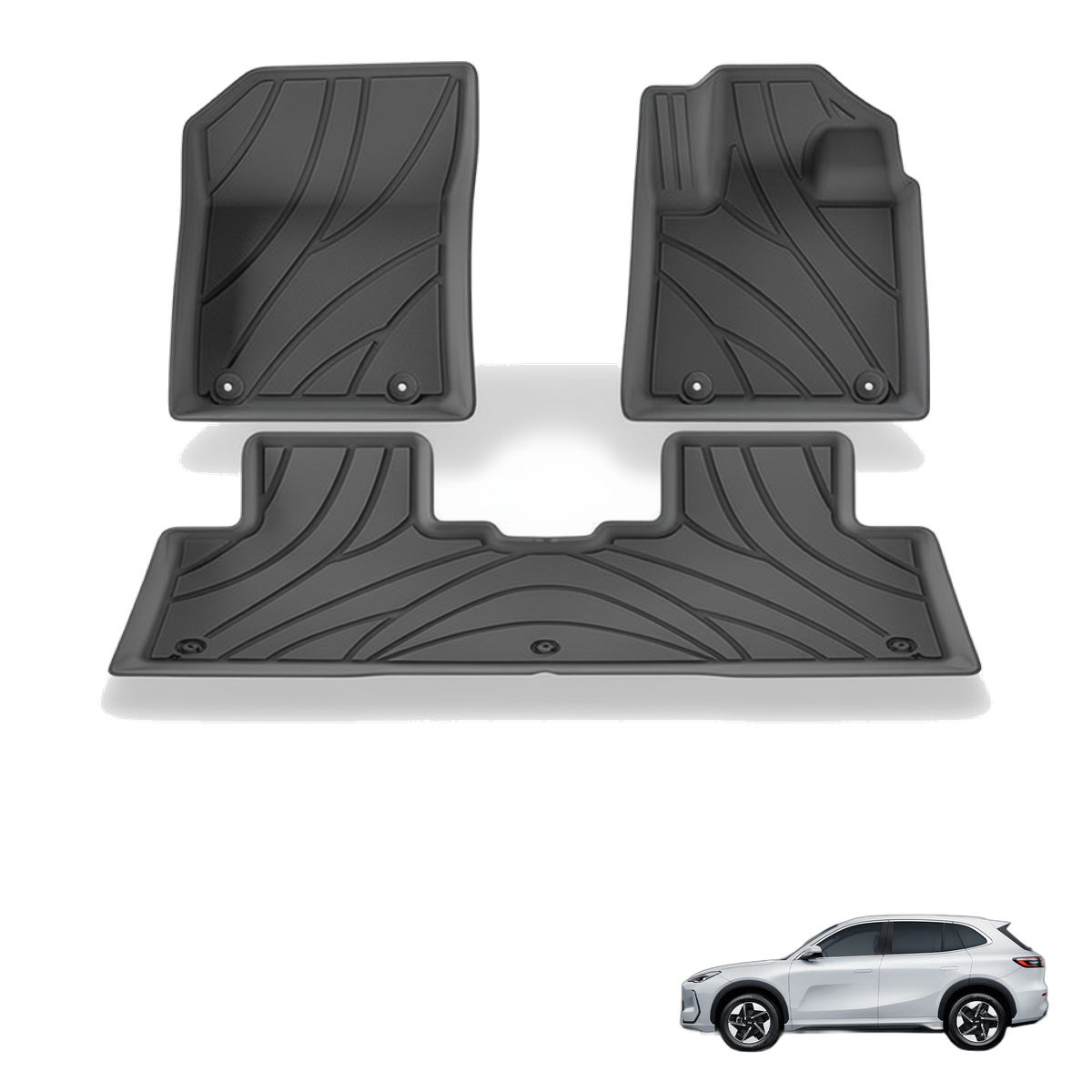 Geely EX5 / Galaxy E5 2024-2025 All-Weather Floor Mats & Boot Liner