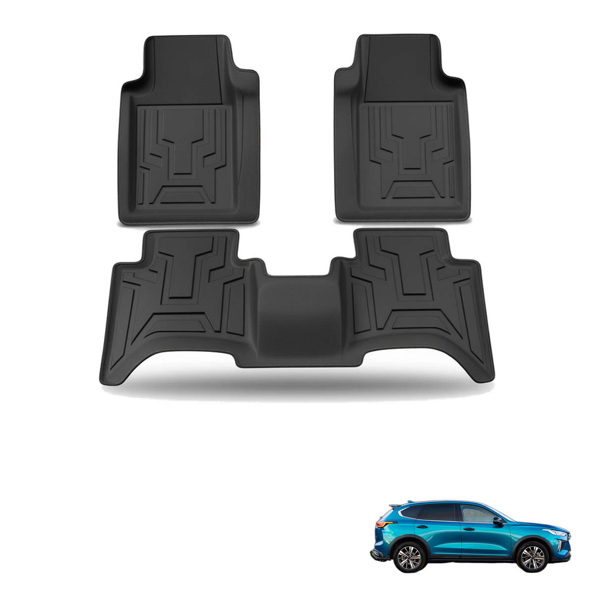 GWM Haval/Tank Tank 300 2024+ All-Weather Floor Mats