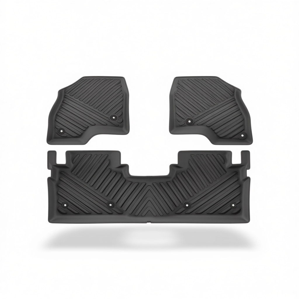 Aion ES 2024+ All-Weather Floor Mats – Floor Mats (3pcs) + Carpet Overlay