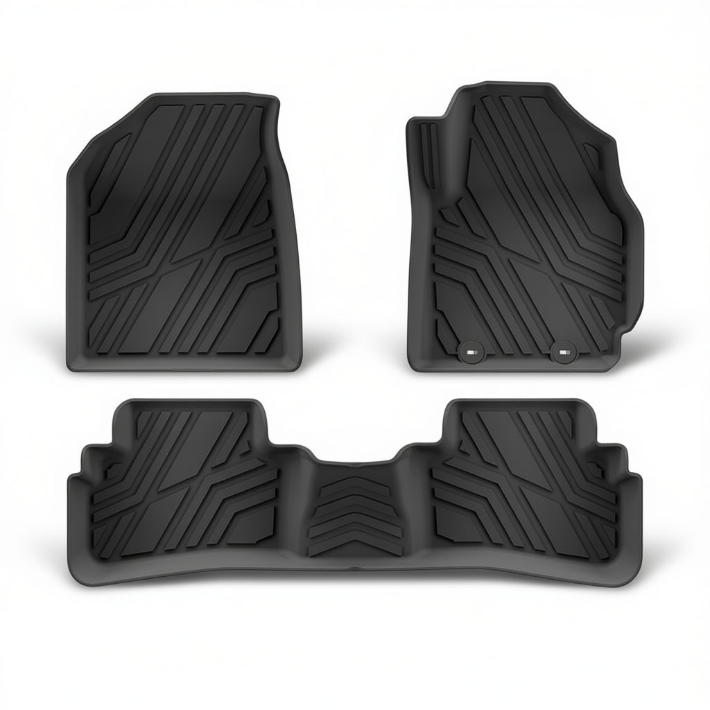 Hyundai Creta 2024-2025 All-Weather Floor Mats – Floor Mats (3pcs)