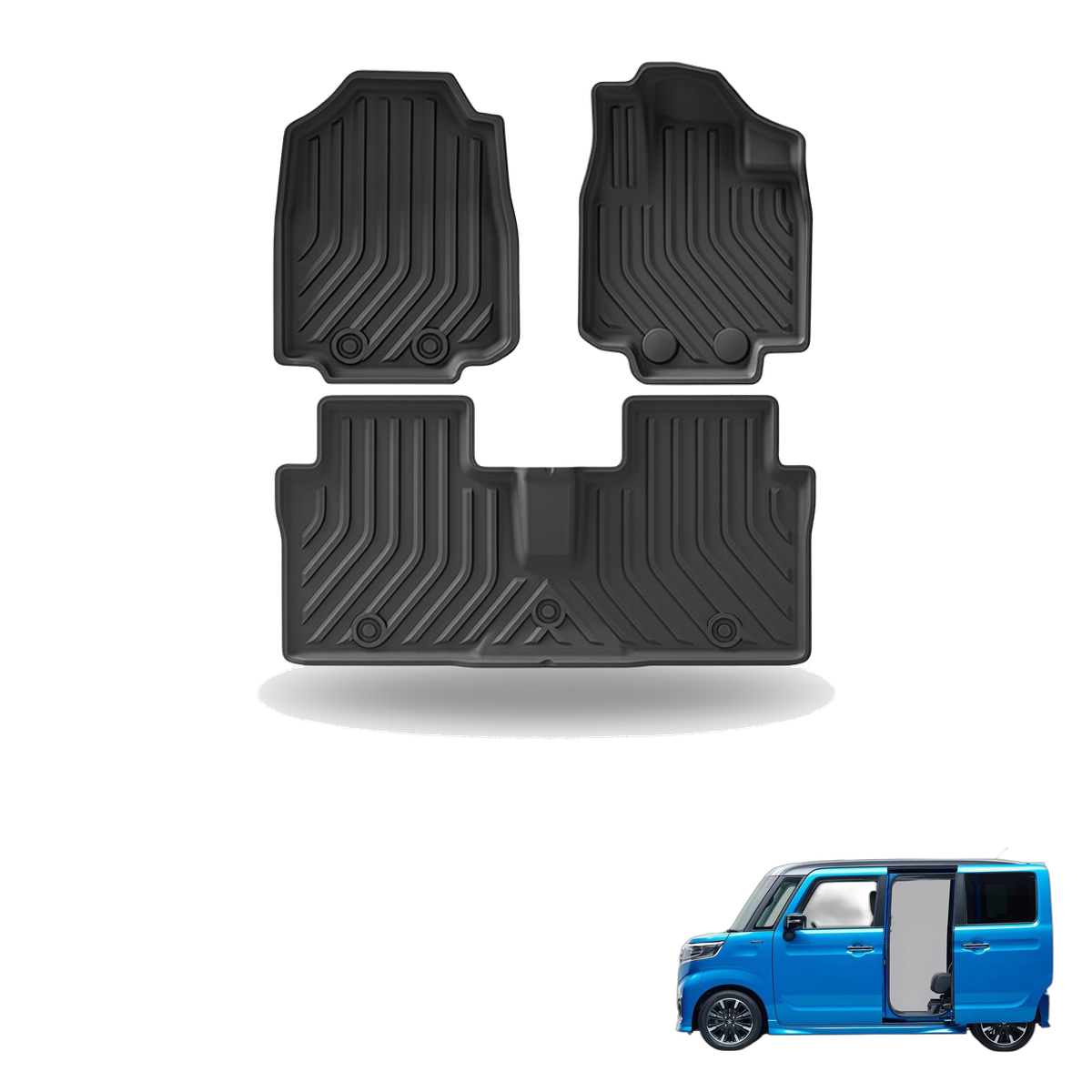 Suzuki Spacia 2022+ All-Weather Floor Mats